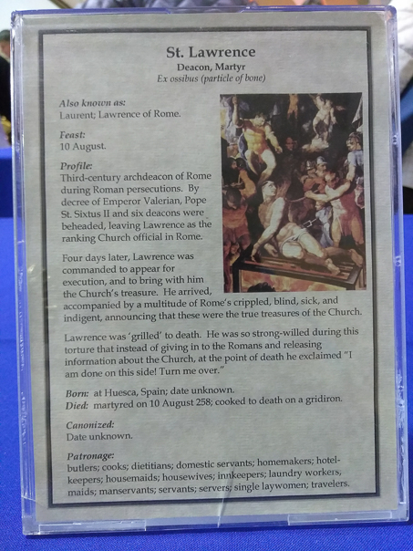 Saint Lawrence - Deacon Martyr