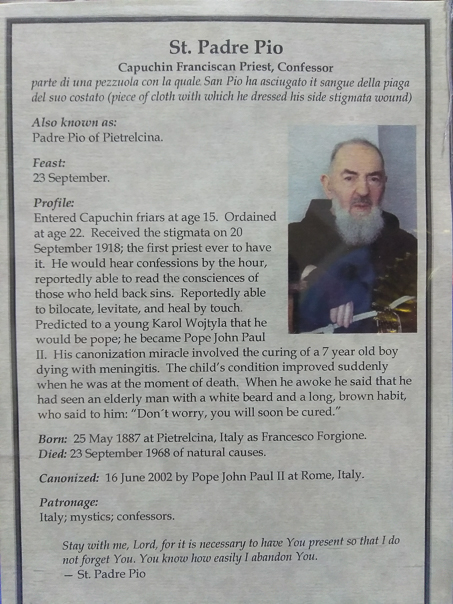 Saint Padre Pio