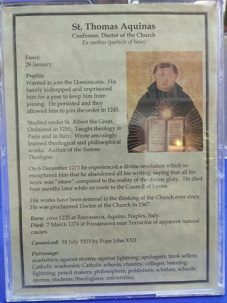 Saint Thomas Aquinas